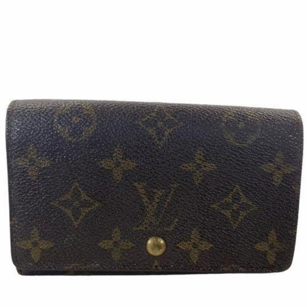 Authentic Louis Vuitton Wallet Porte Monnaie Billet Tresor LV Vintage